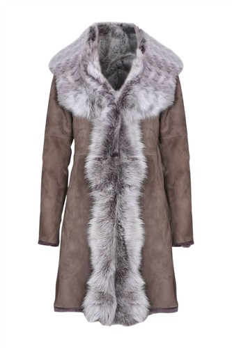 Cappotto donna pelle di - in,