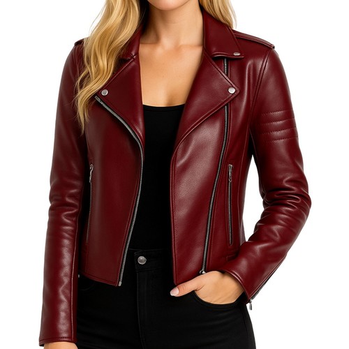 Giacca motociclista donna - giacca,