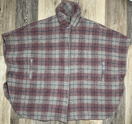 Woolrich poncho lana pullover