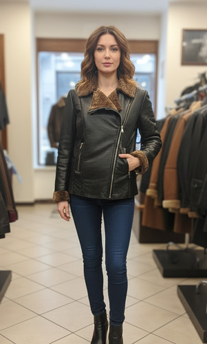 Giubbino donna montone - giubbino,