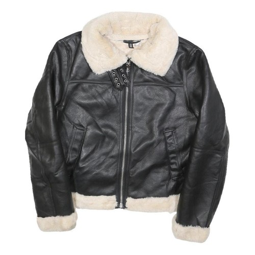 Donna nero panna montone - h&m,