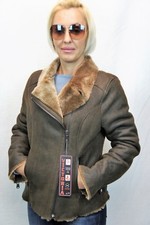 Taupe Marrone 100% pelle di