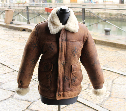 Giubbotto pelle montone - giubbotto,
