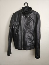 Giacca biker pelle nera IRO