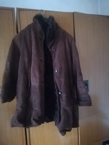 Giacca montone marrone vintage - montone,
